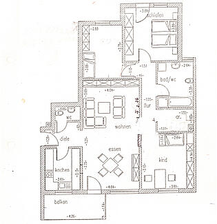 KSW222-1 - Wohnung in Landau - Grundriss