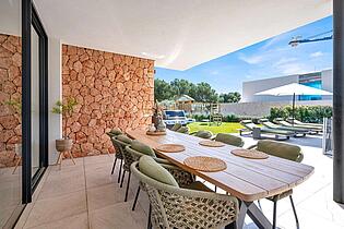 Outdoor terrace in Sol de Mallorca 