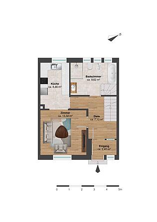 2. Etage