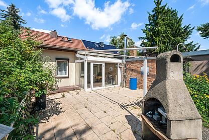 Blick zur Terrasse