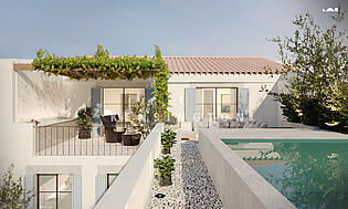 Pool terrace