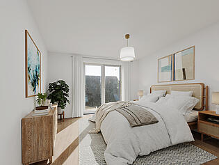 Schlafzimmer - Einrichtungsbeispiel