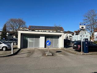 Tiefgarageneinfahrt