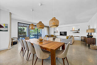 Dining area in Sol de Mallorca