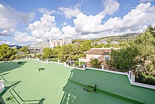 Roof terrace in Mallorca apartment for sale in Portals Nous