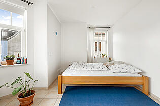 Schlafbereich (Maisonette-Wohnung links)