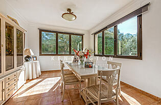 Finca in Algaida Dining area