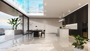Penthouse design "Raw"