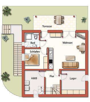 UG/ Einliegerwohnung (unverbindl. Illustration)(1)