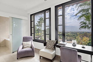 Bedroom in a villa for sale