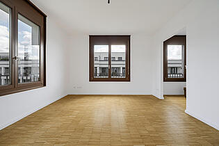 Dreifach verglaste Fenster