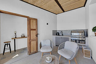 BBQ area villa Costa d´en Blanes
