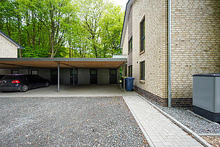 Stellplatz + Abstellraum (Beispiel)