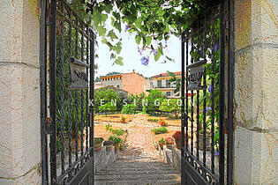 Casa de pueblo en Mancor de la Vall Mallorca vista al jardin