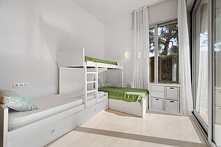 Kids bedroom in a modern apartment Sol de Mallorca 