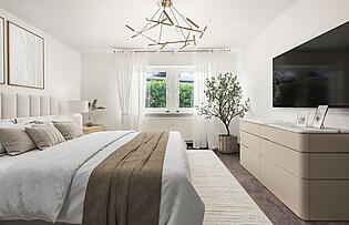 Schlafzimmer (Einrichtungsbeispiel)