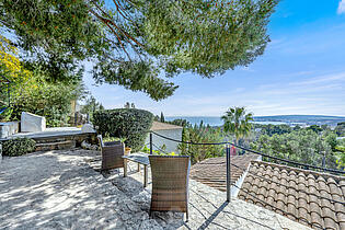 Sea view terrace