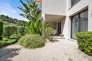 Back entrance villa Costa d´en Blanes