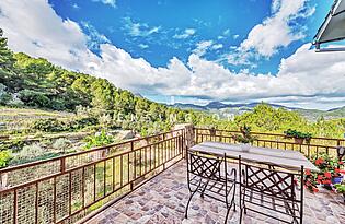 Terrace next to living room