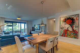 Dining- living room apartment
