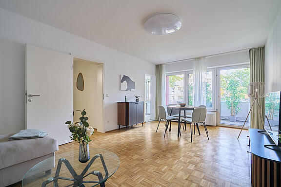 Wunderschöner Parkettboden