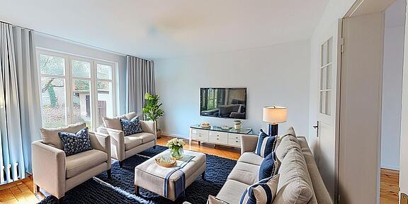 Beispieleinrichtung Zimmer II Erdgeschoss Beispieleinrichtung Zimmer II Erdgeschoss