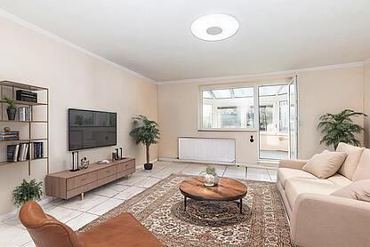 Wohnzimmer Erdgeschoss - staged
