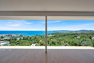 Covered terrace with views villa Costa d'en Blanes 2