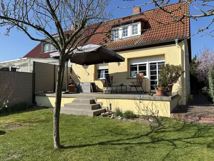 Blick auf das Haus