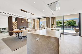 Kitchen in a villa for sale