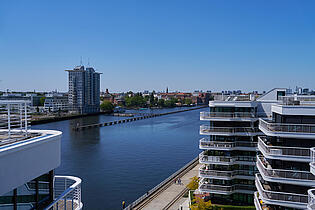 Weitblick vom Rooftop