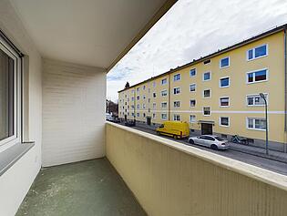 Balkon mit Süd Ausrichtung