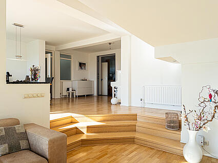 Blick in den Wohn- / Essbereich