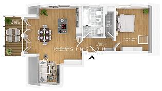Grundriss Wohnung 