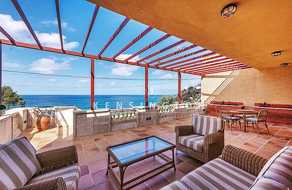 Casa de la playa en Port des Canonge planta baja terraza