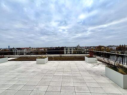 Terrassenfläche mit Möglichkeit zur freien Gartengestaltung