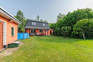 Garten von hinten
