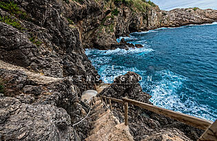 Finca en Banyalbufar Mallorca acceso al mar