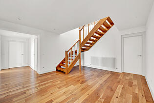 Stairs hallway villa Costa d'en Blanes