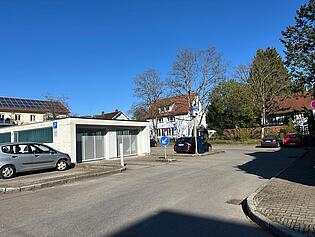 Tiefgaragenausfahrt