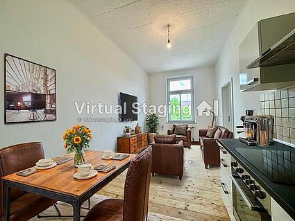  Wohnküche "Staging"
