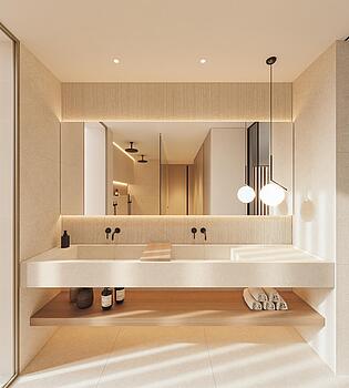 Master bathroom