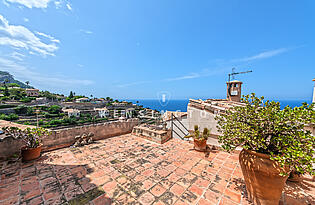 Penthouse in Banyalbufar Mallorca - terrace views