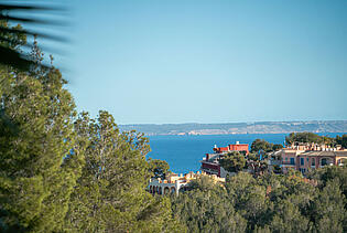 Sea view from building
