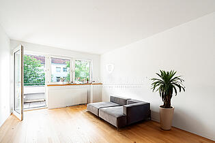 Staging des Wohnzimmers