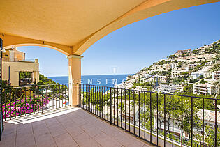 Wohnung in Port Andratx Terrasse mit Meerblick