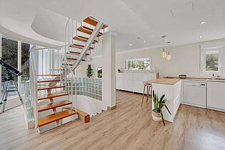 Living room stairs