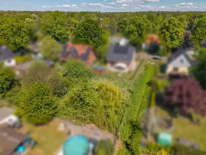 Blick aufs Grundstück