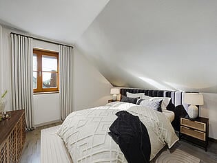 Einrichtungsbeispiel Schlafzimmer