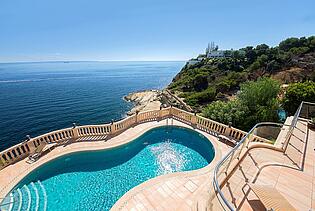 First line to the sea private pool with amazing sea views Mallorca